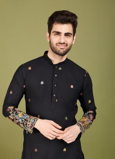VASTRA VOGUE - Catalog # 58772 (Set of 5 Men's Ethnic Wear) by Brand DESI MUSE