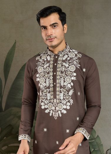 INDIAN MODE - Catalog # 58866 (Set of 4 Men's Ethnic Wear) by Brand DESI MUSE