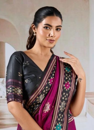 PURE PATOLA 1 - Catalog # 58985 (Set of 6 Sarees) by Brand RAJTEX FABRICS