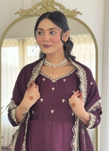 SERIES 3011 - Catalog # 59029 (Set of 2 Readymade Salwar Suits) by Brand DESI MUSE