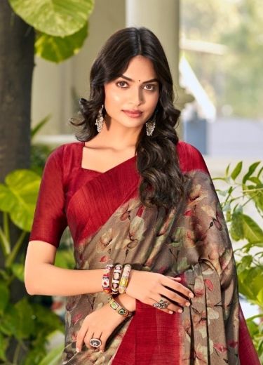 JULIET CHIFFON 20 - Catalog # 59045 (Set of 12 Sarees) by Brand VIPUL FASHIONS
