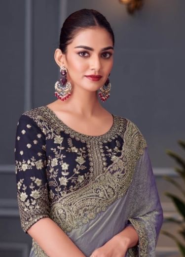 SERIES 30011 COLORS - Catalog # 59082 (Set of 6 Sarees) by Brand THE FASHION HUB