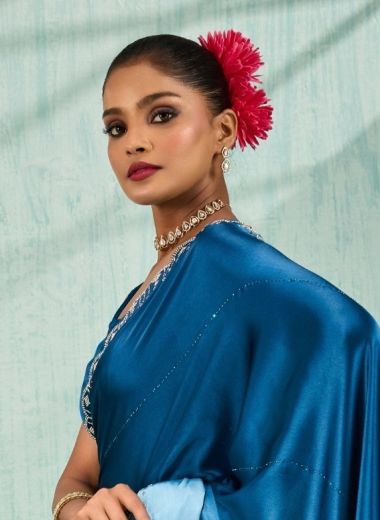 ZUREEN - Catalog # 59399 (Set of 2 Sarees) by Brand S-ETHNIC LIFESTYLE