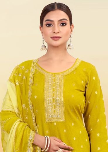 MAYA - Catalog # 59448 (Set of 4 Readymade Salwar Suits) by Brand RANGOON