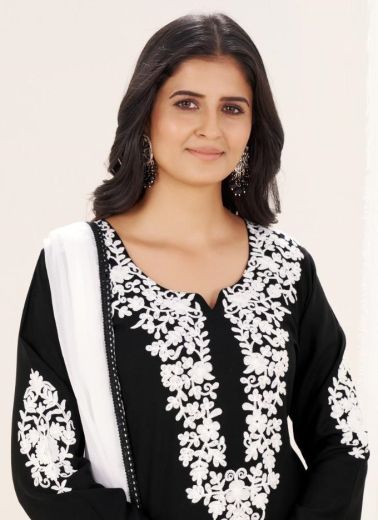 PEARL - Catalog # 59488 (Set of 2 Readymade Salwar Suits) by Brand BLUE HILLS