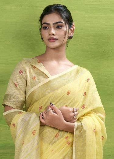 SUNRISE - Catalog # 59518 (Set of 6 Sarees) by Brand AABHARAN