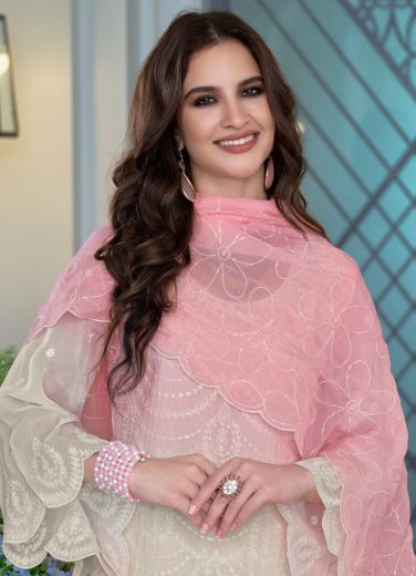 FEMINA 4 COLORS - Catalog # 59520 (Set of 3 Readymade Salwar Suits) by Brand ZAVERI WOMAN