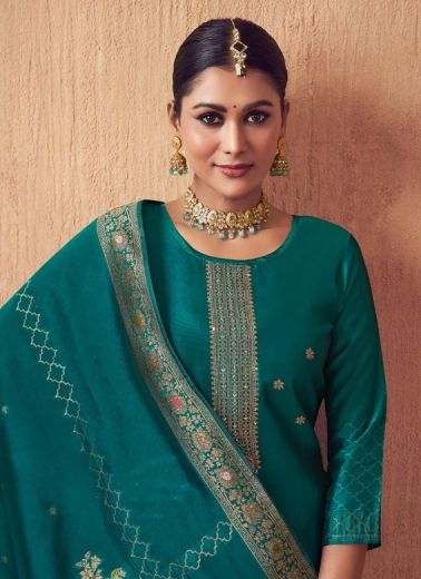 RANG RAAG - Catalog # 59531 (Set of 4 Semi-Stitched / Un-Stitched Suits) by Brand FOUR DOTS