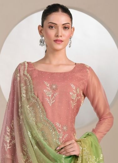 ANDERA - Catalog # 59550 (Set of 6 Semi-Stitched / Un-Stitched Suits) by Brand VIPUL FASHIONS