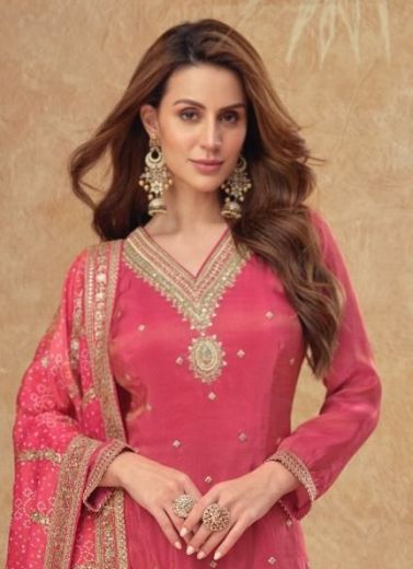 TISHA - Catalog # 59563 (Set of 3 Readymade Salwar Suits) by Brand GULKAYRA DESIGNER