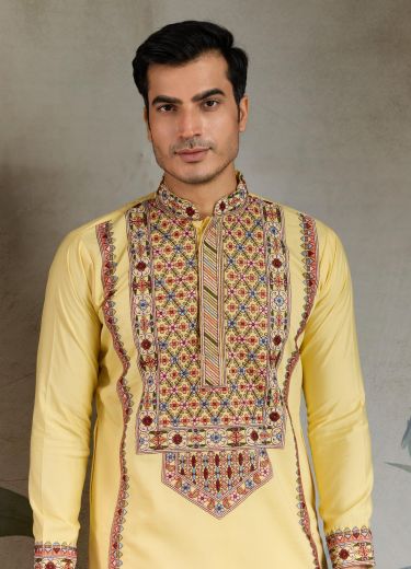 THE FUSION FITS 1 - Catalog # 59580 (Set of 5 Men's Ethnic Wear) by Brand AABHARAN
