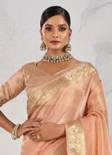 SATTVIKA - Catalog # 59604 (Set of 4 Sarees) by Brand S-ETHNIC LIFESTYLE