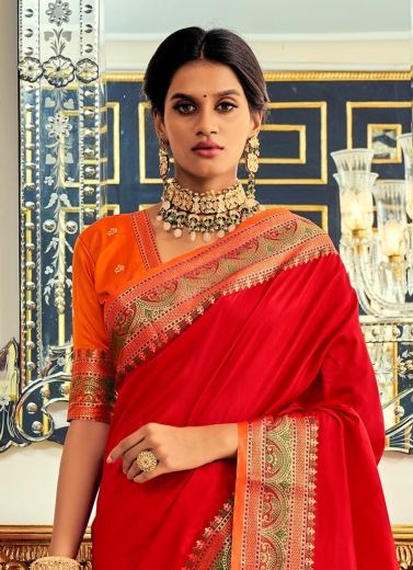 AARSHATI SILK - Catalog # 59636 (Set of 6 Sarees) by Brand DESI MUSE