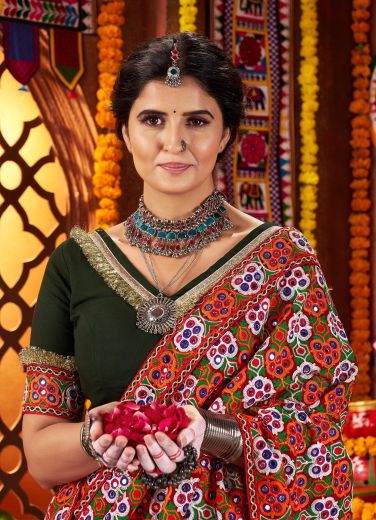 RAAS 26 - Catalog # 59673 (Set of 5 Readymade Lehengas) by Brand DESI MUSE
