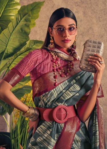 VENUS SILK - Catalog # 59675 (Set of 12 Sarees) by Brand VIPUL FASHIONS