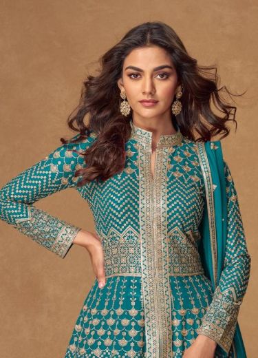 ALMIRAH - Catalog # 59700 (Set of 5 Readymade Salwar Suits) by Brand AASHIRWAD