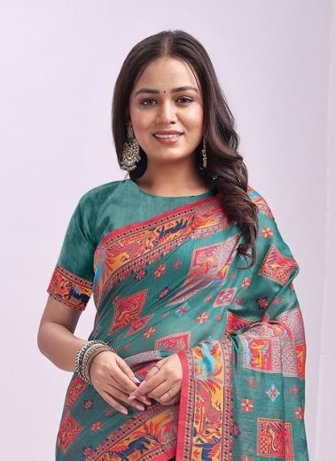 VASTRALOOM - Catalog # 59785 (Set of 6 Sarees) by Brand AABHARAN