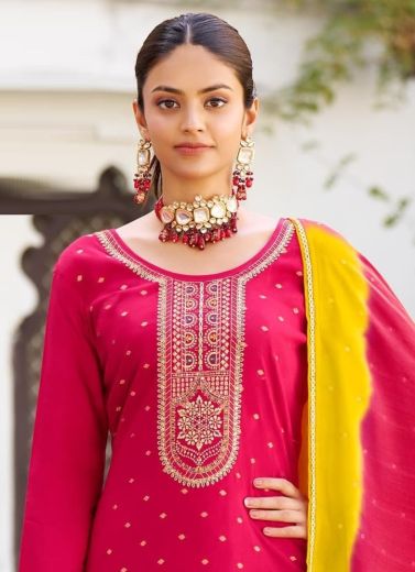 ADITI 3 - Catalog # 59831 (Set of 4 Readymade Salwar Suits) by Brand RANGOON
