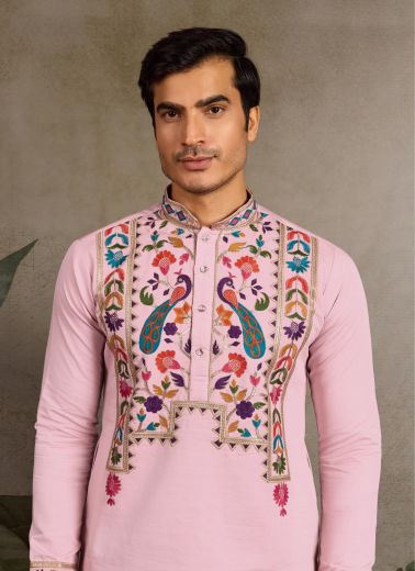 RAJWADI RAAS 2 - Catalog # 59940 (Set of 8 Men's Ethnic Wear) by Brand AABHARAN