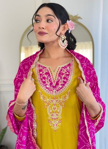 AAROHI - Catalog # 59950 (Set of 2 Readymade Salwar Suits) by Brand MEHERIYA