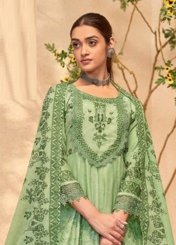 NAFIZA - Catalog # 59980 (Set of 6 Readymade Salwar Suits) by Brand ISAVASYAM