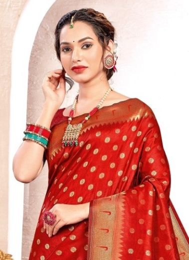 KAVITA - Catalog # 60033 (Set of 6 Sarees) by Brand DESI MUSE