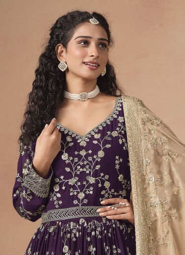 AANAYA 230 - Catalog # 60078 (Set of 4 Semi-Stitched / Un-Stitched Suits) by Brand DESI MUSE
