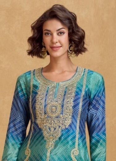RIA - Catalog # 60088 (Set of 3 Readymade Salwar Suits) by Brand AASHIRWAD