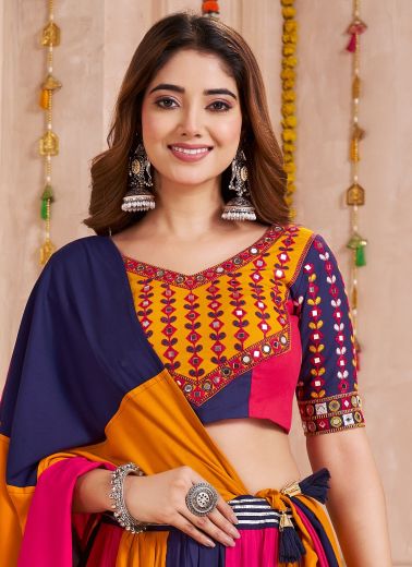 RAAS 33 - Catalog # 60095 (Set of 5 Readymade Lehengas) by Brand MEHERIYA