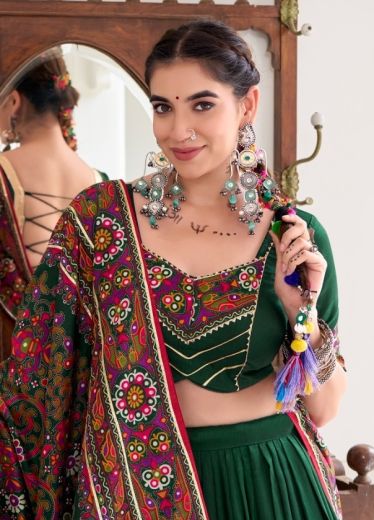 JOBANIYU - Catalog # 60099 (Set of 4 Readymade Lehengas) by Brand AABHARAN