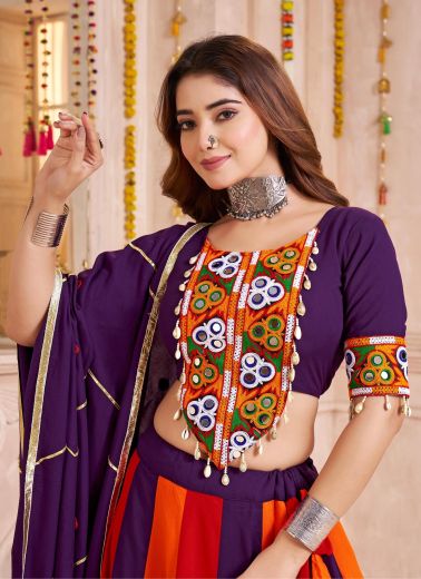 RAAS 31 - Catalog # 60119 (Set of 4 Readymade Lehengas) by Brand DESI MUSE