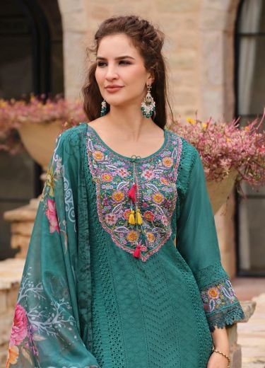 IZHAAR - Catalog # 60140 (Set of 6 Readymade Salwar Suits) by Brand LADY LEELA