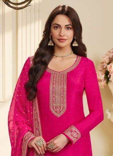 SAIYAARA - Catalog # 60142 (Set of 4 Semi-Stitched / Un-Stitched Suits) by Brand VINAY FASHION LLP