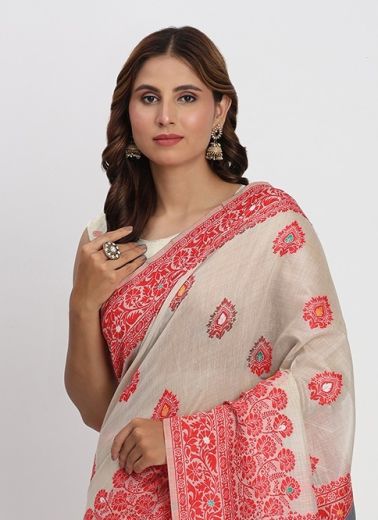 BANSURI - Catalog # 60158 (Set of 6 Sarees) by Brand JAGRAASA