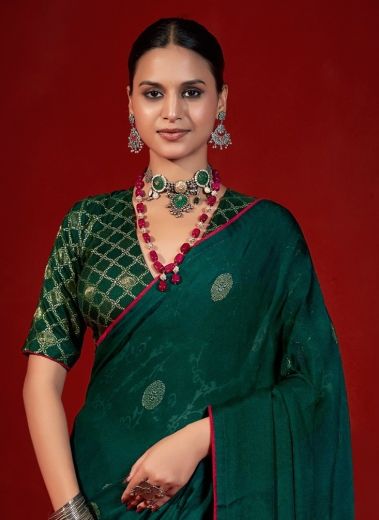 EKANI - Catalog # 60190 (Set of 6 Sarees) by Brand SHUBH SHREE CREATIONS