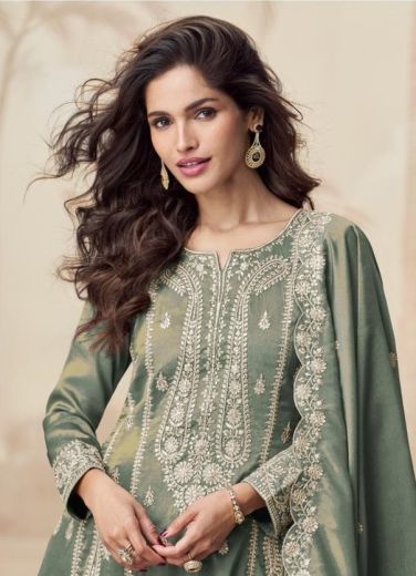 AADHYA - Catalog # 60192 (Set of 4 Readymade Salwar Suits) by Brand AASHIRWAD