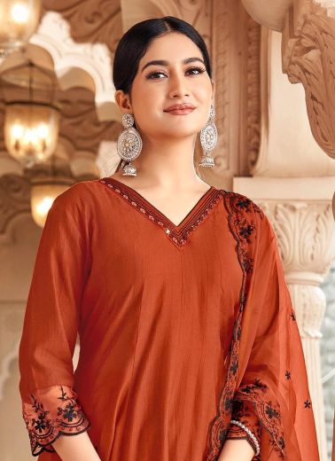 MIRZA - Catalog # 60201 (Set of 4 Readymade Salwar Suits) by Brand WOOGLEE FASHIONS