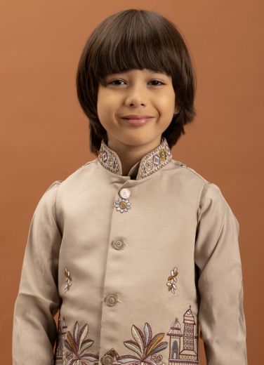 LITTLE COUTURE - Catalog # 60226 (Set of 6 Men's Ethnic Wear) by Brand AABHARAN