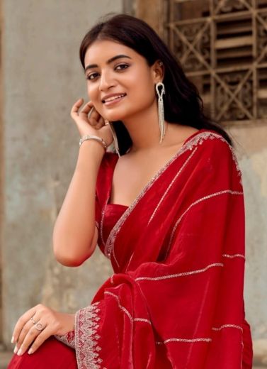 SUPREME 3 - Catalog # 60232 (Set of 6 Sarees) by Brand KASHVI CREATIONS