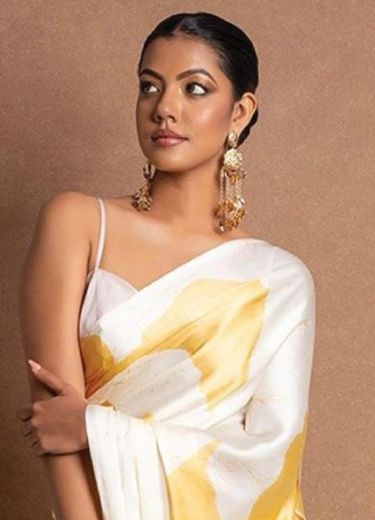 ORIGINAL JAPAN SATIN - Catalog # 60269 (Set of 14 Sarees) MADE IN INDIA BY DESI MUSE