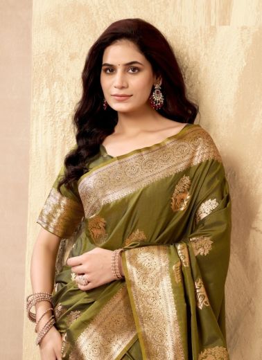 SABYASACHI - Catalog # 60276 (Set of 4 Sarees) MADE IN INDIA BY GOBUNI