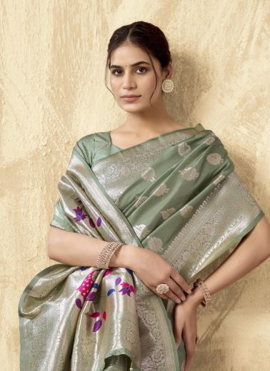 SHAGUN SILK - Catalog # 60278 (Set of 4 Sarees) MADE IN INDIA BY GOBUNI