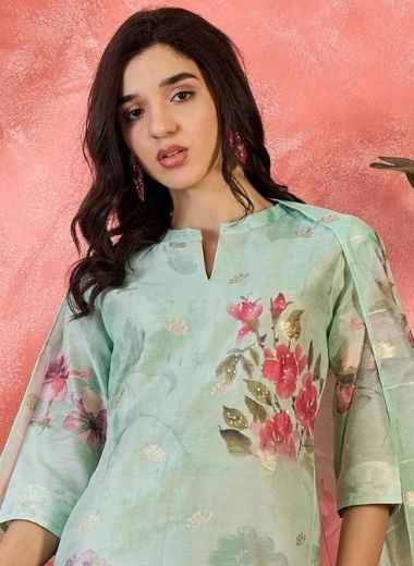 ALPINE - Catalog # 60294 (Set of 6 Readymade Salwar Suits) MADE IN INDIA BY MEHERIYA