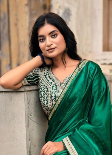 MANGOLIA 10 - Catalog # 60311 (Set of 6 Sarees) MADE IN INDIA BY KASHVI CREATIONS