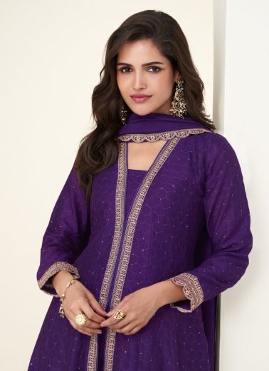 CHARVI - Catalog # 60316 (Set of 5 Readymade Salwar Suits) MADE IN INDIA BY AASHIRWAD