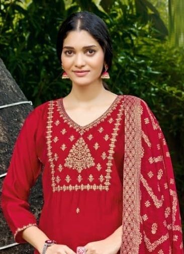 MONALISA 6 - Catalog # 60320 (Set of 4 Readymade Salwar Suits) MADE IN INDIA BY OSSM