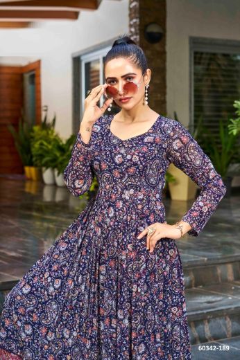 DHAARANA - Catalog # 60342 (Set of 4 Readymade Women's Kurtis / Tops) MADE IN INDIA BY DESI MUSE
