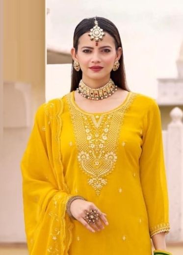 NIRALI - Catalog # 60355 (Set of 4 Readymade Salwar Suits) MADE IN INDIA BY RANGOON