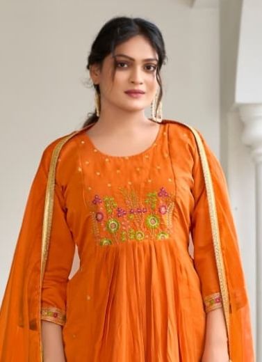 GULZAR - Catalog # 60359 (Set of 6 Readymade Salwar Suits) MADE IN INDIA BY OSSM