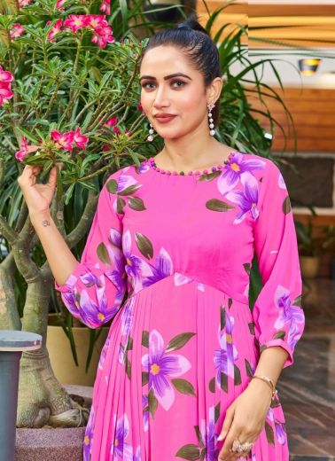 INAYYA - Catalog # 60368 (Set of 2 Readymade Women's Kurtis / Tops) MADE IN INDIA BY DESI MUSE
